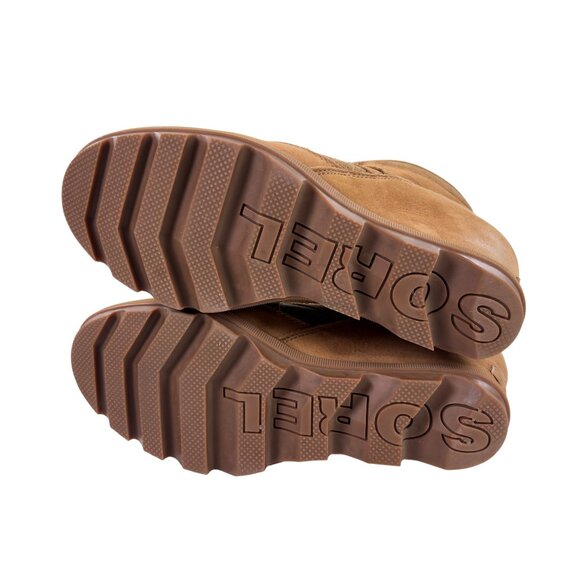 Sorel Joan Of Arctic Wedge II Cozy Boots Womens Size 10 Camel Brown - Picture 5 of 7